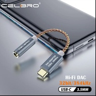 Hifi Digital Audio Converter DAC Usb Type C To 3.5mm Headphone Jack Aux Adapter Decoder for Ipad Pro s21 ultra Oneplus 8t 8 Pro Converters