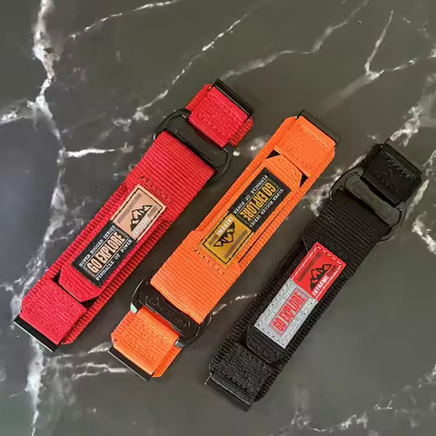 24mm Suunto Nylon Loop Strap For Suunto7/9/Spartan Sport Easy Fit Watch Band 9Baro Replaceable Wrist