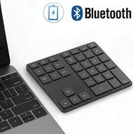 Keyboard Digital Wireless External Keyboard Digital Aluminum Alloy3.0Rechargeable5.0Bluetooth35+Blue
