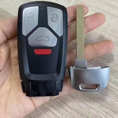 DUDELY Replacement Car Remote Key Shell Case Housing For Audi TT TTS RS A4 A4L A5 A6 S4 S5 Q3 Q5 Q7 