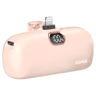 YOMIX 優迷 PD 15W快充充電Lightning迷你口袋行動電源 4800mAh Pi-A1 暖粉色