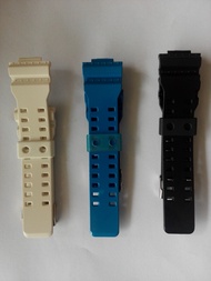 สายนาฬิกาG SHOCK GA-100 GA-110 GA-120 GA-140 GA-300 GA-700 GD-100 GD-110 GD-120 GD-350 GAX-100 GLS-100 G-8900 สีน้ำเงิน