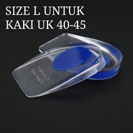 Insole Tumit / Insole Gel / Silicone Insole / Insole Impor