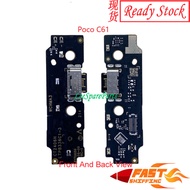 Xiaomi Poco C61 / C65 Charging Board USB Port Pin Mic Handfree Jack For Replacement
