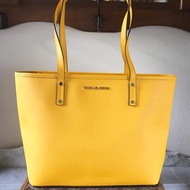 tas Michael Kors jet set medium tote kuning jasmine yellow original