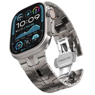 Suitable for Apple Apple watch Ultra Iron Man Stainless Steel Band iwatch watch Strap 49mm