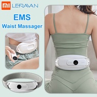 Xiaomi LERAVAN EMS Waist Massager Wireless Lumbar Electric Massager LED Infrared Heated Shiatsu Knea