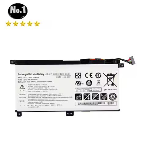 New AA-PBUN3AB Laptop Battery For Samsung Notebook 7 BA43-00377A NP740U3L-L02US NP740U3M-K01US NP800