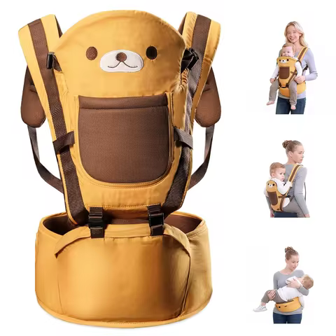 Baby Carrier Waist Stool Walkers Baby Sling Hold Waist Belt Backpack Hipseat Belt Kids Adjustable In