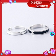 XYP perak tulen pasangan cincin untuk lelaki dan wanita, fesyen Engraved Personalized Matching Ring fesyen hadiah peringatan
