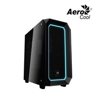 Aerocool P7-C0 PC Case - Mid Tower / RGB / Tempered / Black