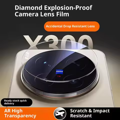 3-1Pcs 9H Claer Camera Cover Lens Tempered Glass For vivo X300 Pro Back Camera Screen Lens Protector