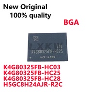 5pcs K4G80325FB-HC03 K4G80325FB-HC25 K4G80325FB-HC28 H5GC8H24AJR-R2C
