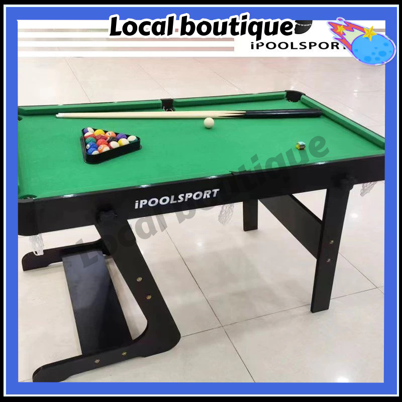 Ready Stock💓💓hot sale snooker table 142cm Mini billiard adjustable  billiard table set pool table sn