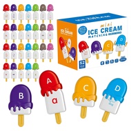 ABC Ice Cream Alphabet Letter Matching Fun Education Child Toy Kids