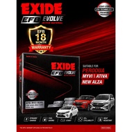 (Installation Provided) EXIDE EVOLVE EFB M42L/R | NS 40 | CAR BATTERY BATERI KERATA