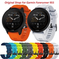 Original Silicone Band For Garmin Forerunner 955 Strap Bracelet Correa Official Wristbands For Garmi