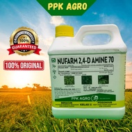 4L AMINE 70 NUFARM /RacunRumpai 2,4-D/Rumput para/Keladi agas/Rumpai Herbicide/Setawar/Akar Ruas-rua