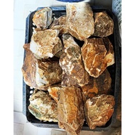 Wood Grain Agarwood Stone - Fossil Aquarium Setup, Semi-terrain Miniature, Aquarium Decoration