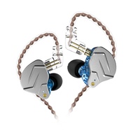 KZ ZSN Pro Zsn Pro Zsnpro 1BA หูฟังโลหะ + 1DD HIFI สายหูฟังพร้อมไมโครโฟนสำหรับเครื่องเล่นเกมส์เบสหนั
