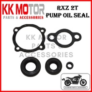 [GOOD QUALITY ] YAMAHA RXZ 2T PUMP OIL SEAL SET / 2T PUMP SEAL SET / 2T PUMP REPAIR KIT / 2T PUMP KI