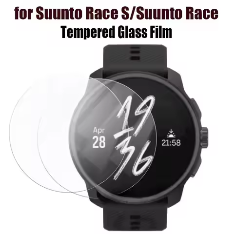 3-5pcs 9H 2.5D HD Clear Glass For Suunto Race S / Race Tempered Glass Smartwatch Screen Protector Fi