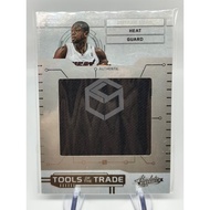 2010/11 PANINI ABSOLUTE BASKETBALL [HOF DWYANE WADE #/99] JUMBO GAME WORN JERSEY PATCH NBA TRADING C