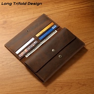 Kulit Dompet Lelaki , Genuine Leather First Layer Short Men Wallet , Beg Duit Lelaki , Dompet Kulit