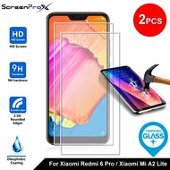 ScreenProx Xiaomi Redmi 6 Pro / Mi A2 Lite Tempered Glass Screen Protector (2pc)