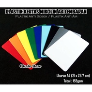 Plastik Kertas Mikolin A4 Bahan Undangan Label Tanaman Anti Air Sobek