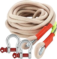 1" x 30' Kinetic Recovery Rope 56,000lbs with 2 D-Ring Shackles