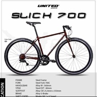 SEPEDA 700C UNITED SLICK 700-Aishley7