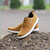 PROMO...!!! Sepatu Sneakers Pria Terbaru Kets Cewek Sekolah Kuliah Warna Coklat Tan Sepatu Vans Cowo
