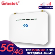 Lintratek 5G Cell Phone Signal Booster LTE 1800 TDD 3500 2500 NR41 NR78 NR42 Cellular Repeater 4G Band3 Network Amplifier Kit