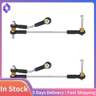 2 Set Steering Link Servo Link Rod Steering Linkage for  C14 C24 C34 B1 B14 B24 B16 B36 1/16 RC Car 