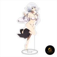Keychain, Anime Standee ModelThe Eminence in Shadow Alpha, Beta, Epsilon, Delta Study and Work Desk 