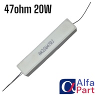 RESISTOR 20W 47OHM 20 WATT 47 OHM WHITE GOOD