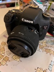 Canon 7D 連兩個鏡頭