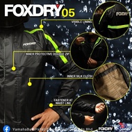 ❣♝◎FOXDRY 05 Baju Hujan Kalis Air Berkualiti Tinggi / Foxdry5.0 / Set Baju Hujan / Corak Baju Hujan 
