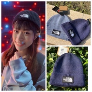 tw NORTH FACE Fur Hat THE Japan Korea TNF Couple Style Knitted R-5 D-3