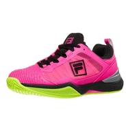 Fila Speedserve Pink Yellow Black Women's Tennis Shoes ORIGINAL