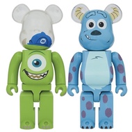 [Ready Stock] Medicom Toy Bearbrick 1000% Mike & Sulley 2pcs Set Monster Inc Be@rbrick