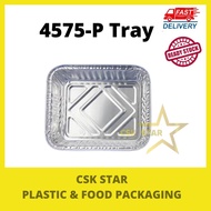 Aluminum Tray Aluminium Tray  with Lid 4575-P (5pcs)