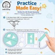 Adjustable Geometry Ruler Protractor Math Drawing Tool School Supplies for Students