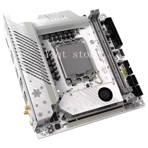 B760itx main board D5 desktop 1700-pin CPu mini H610D4 white wifi computer