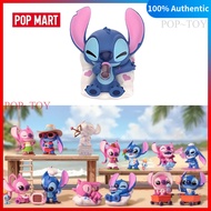 POPMART Disney Stitch On a Date Series Blind Box Figure pop mart stitch disney blind box figures gif
