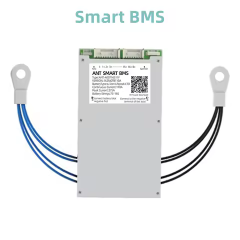 Smart 7S to 16S 20S 22S 30S ANT BMS Li-Ion LiFePo4 LTO Battery 1050A 300A 80A 600A Bluetooth Built-i