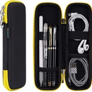 Kotak Alat Tulis Flip EVA Pembesar Suara Stereo Mudah Alih Bluetooth Beg Zip EVA Beg Fon Kepala Beg 