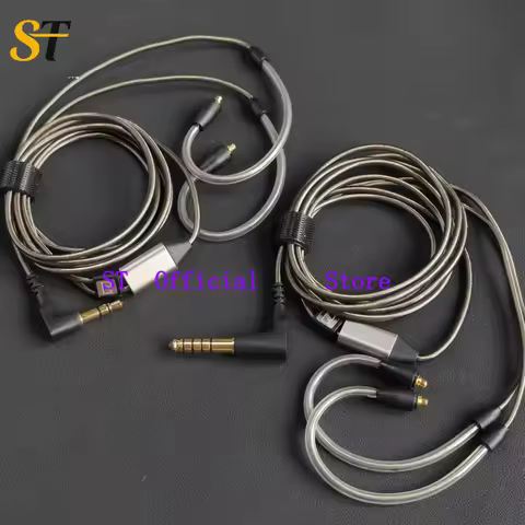 3.5 2.5 4.4mm to Fidelity plus MMCX interface Earphone Cables Suitable for Sennheiser IE300 IE200 IE