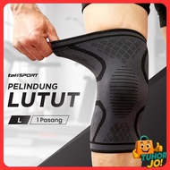 TaffSPORT Knee Protector Support Brace Kneepad Gym Fitness 2 PCS - A-7718